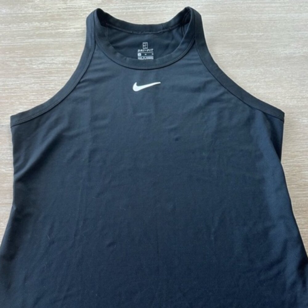 Tennis Starter Pack! Black and Blue Nike Court Dri-Fit Tank Tops Medium - Picture 3 of 4